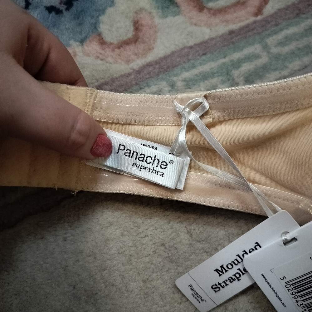 NWT Panache Moulded Strapless Bra - Picture 3 of 5